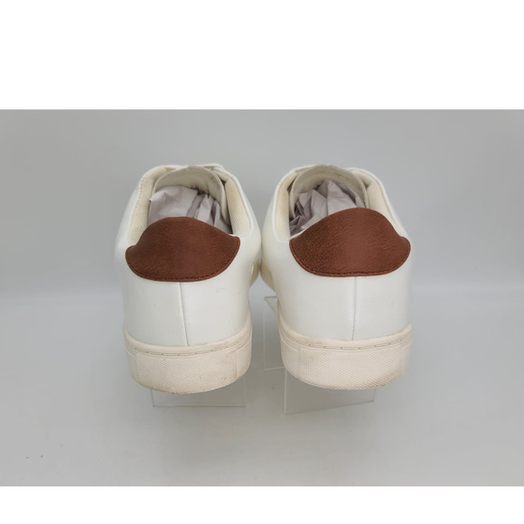 Madden NYC Men's Chase Lace-up Court Sneaker Size 9 Color White - Picture 7 of 9